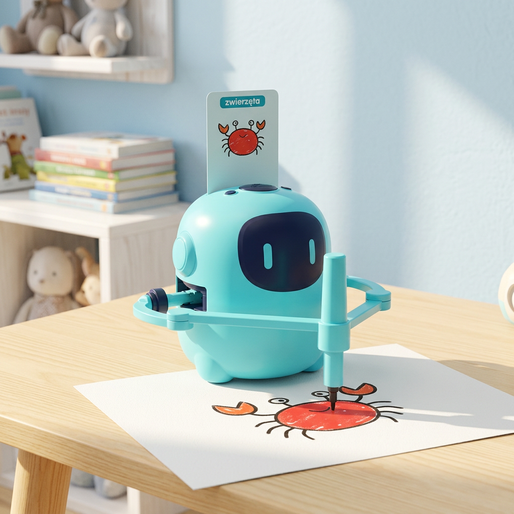 Robot rysujący kraba